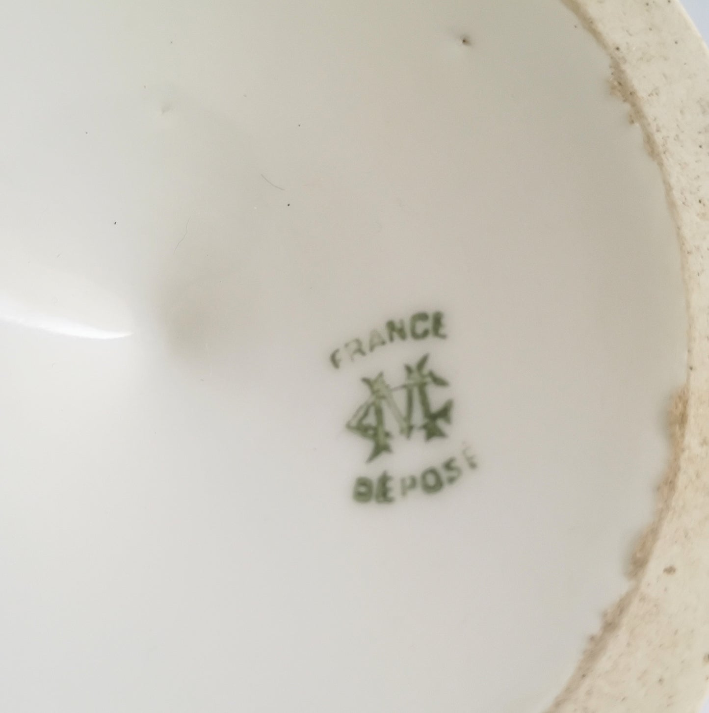 Antique French Light Blue Creme Cassis Advertising Match Striker