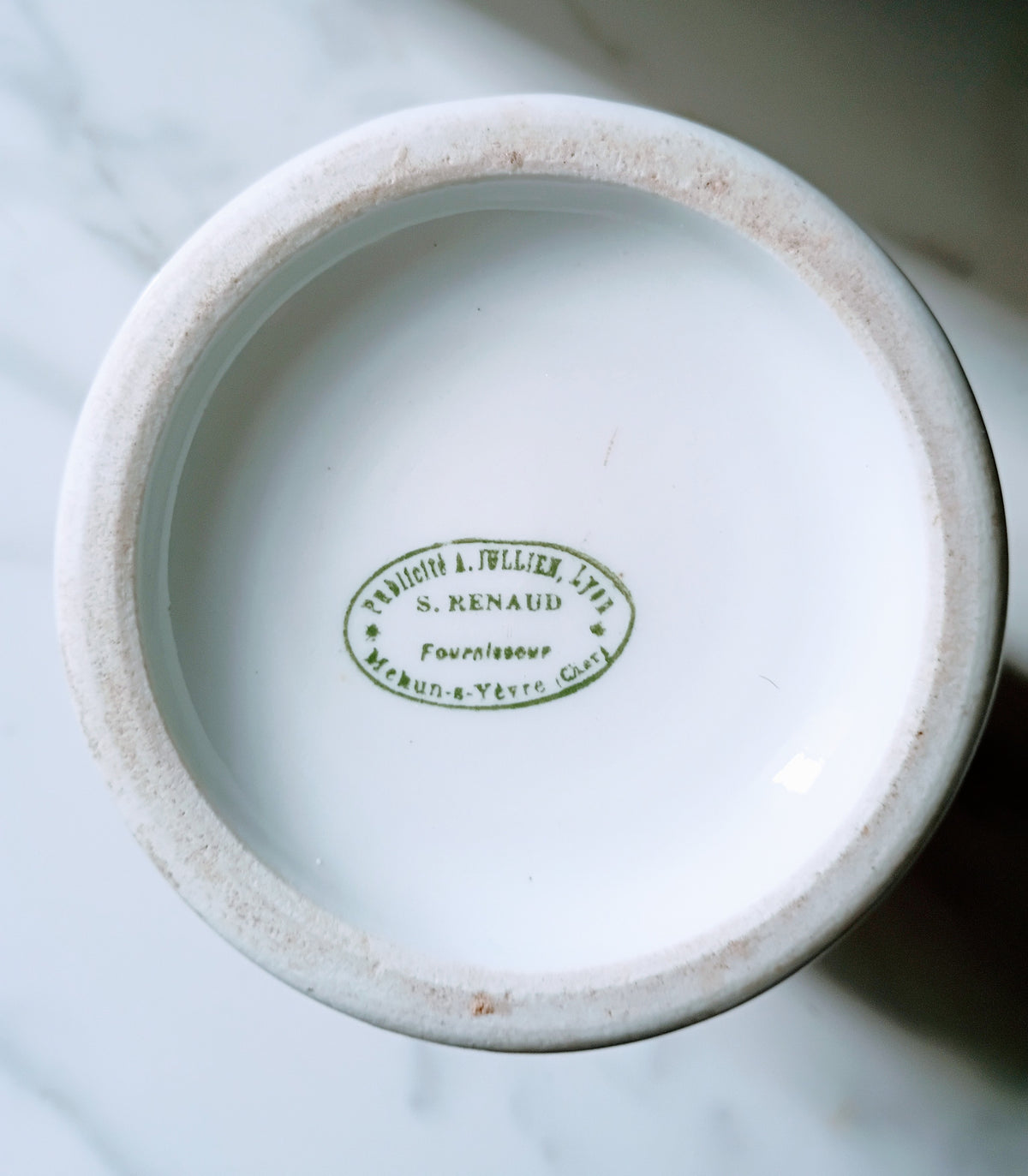 French Vintage Bénédictine Blue Match Striker