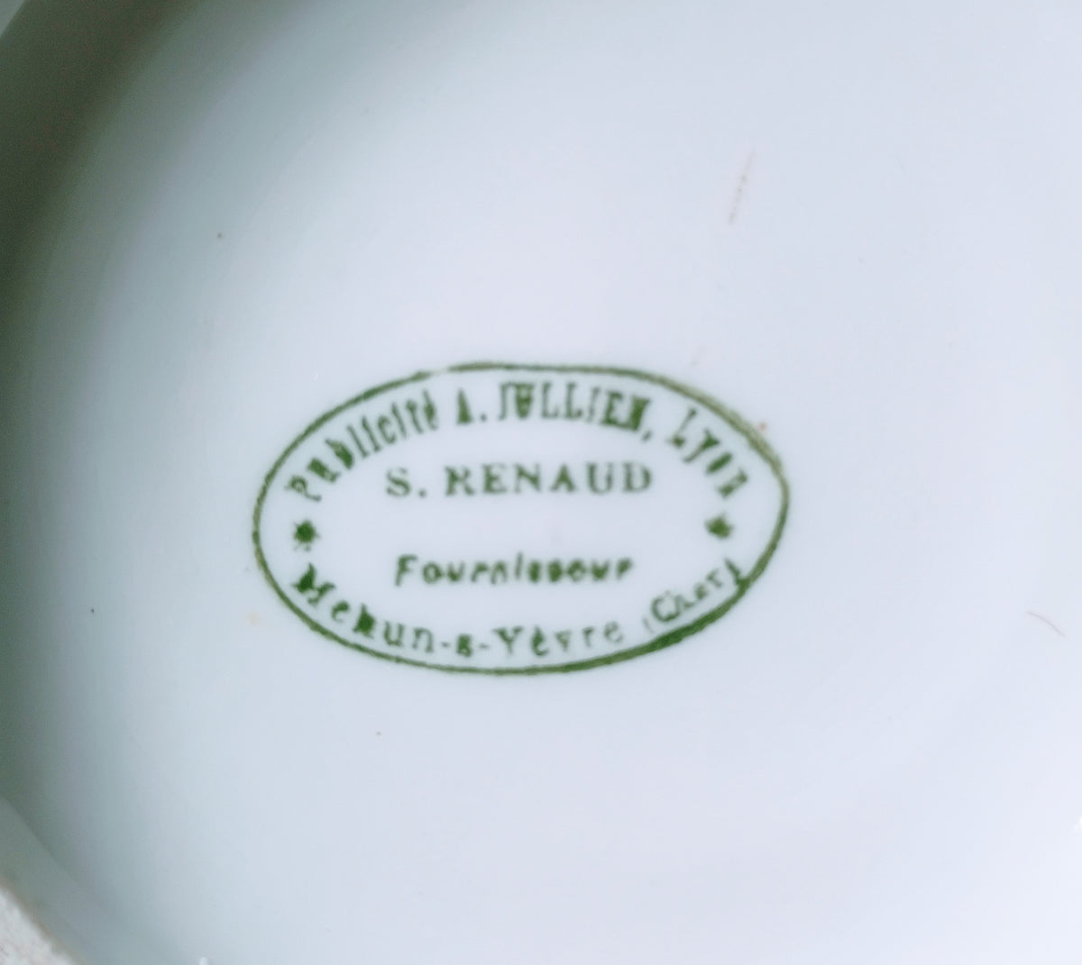 Vintage French Turquoise Blue Chamberry Vermout Match Striker