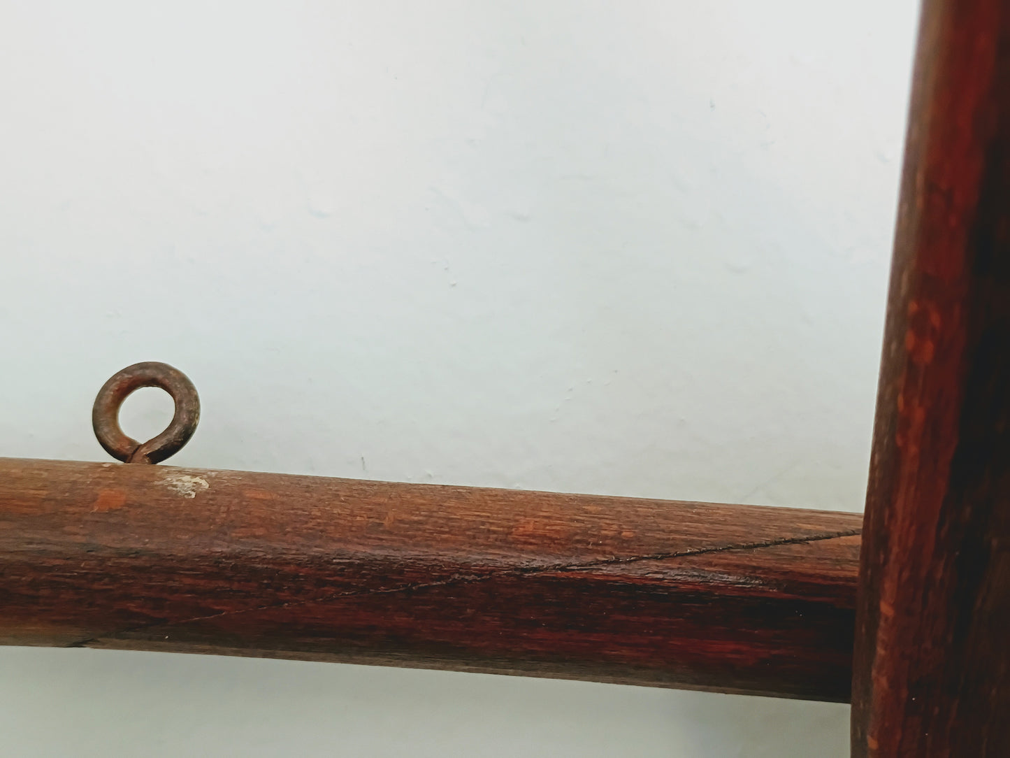 Antique French Bistro Bentwood Coat Hat Rack - 4 Hooks