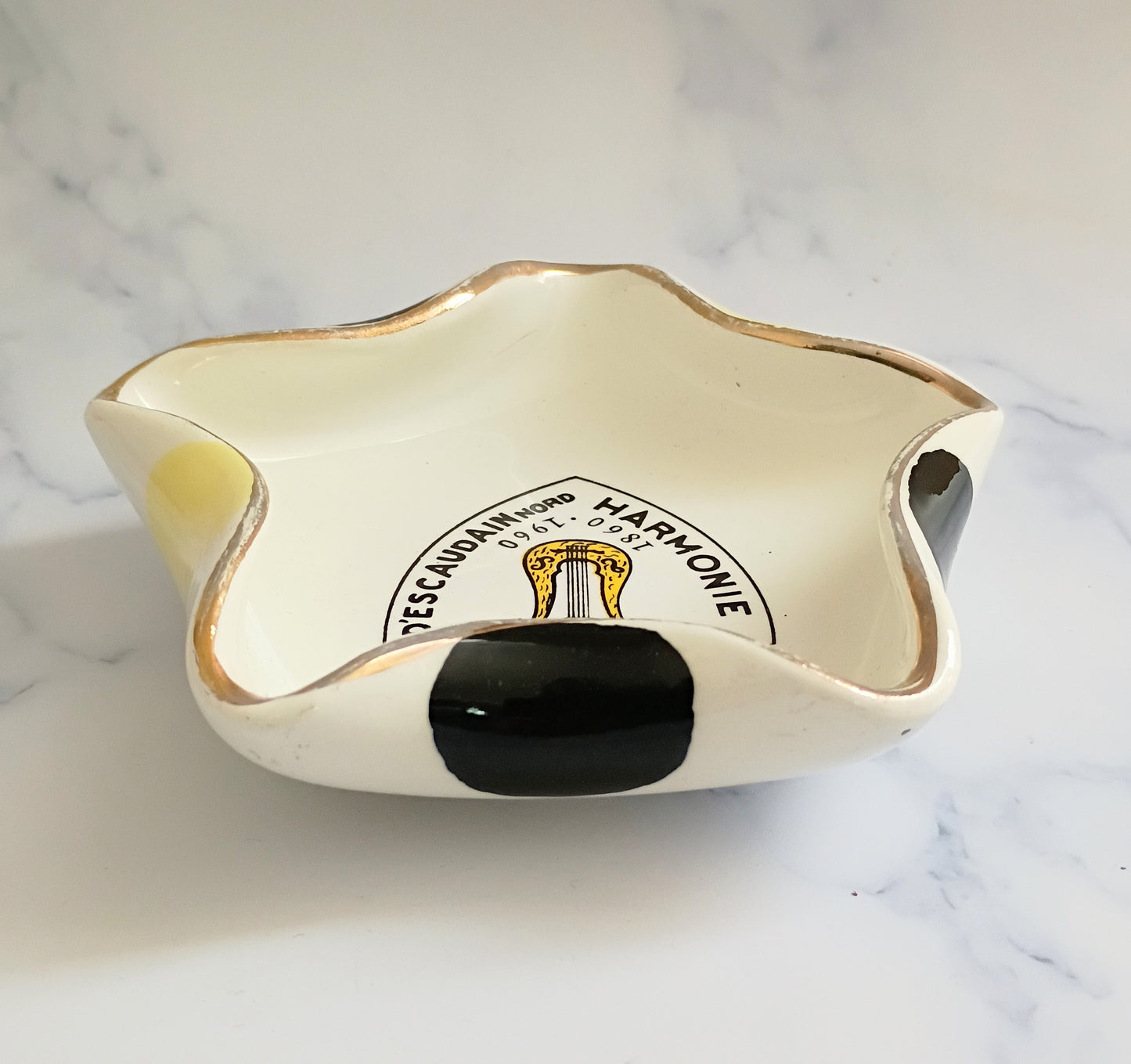 Vintage French Star Shape Ashtray