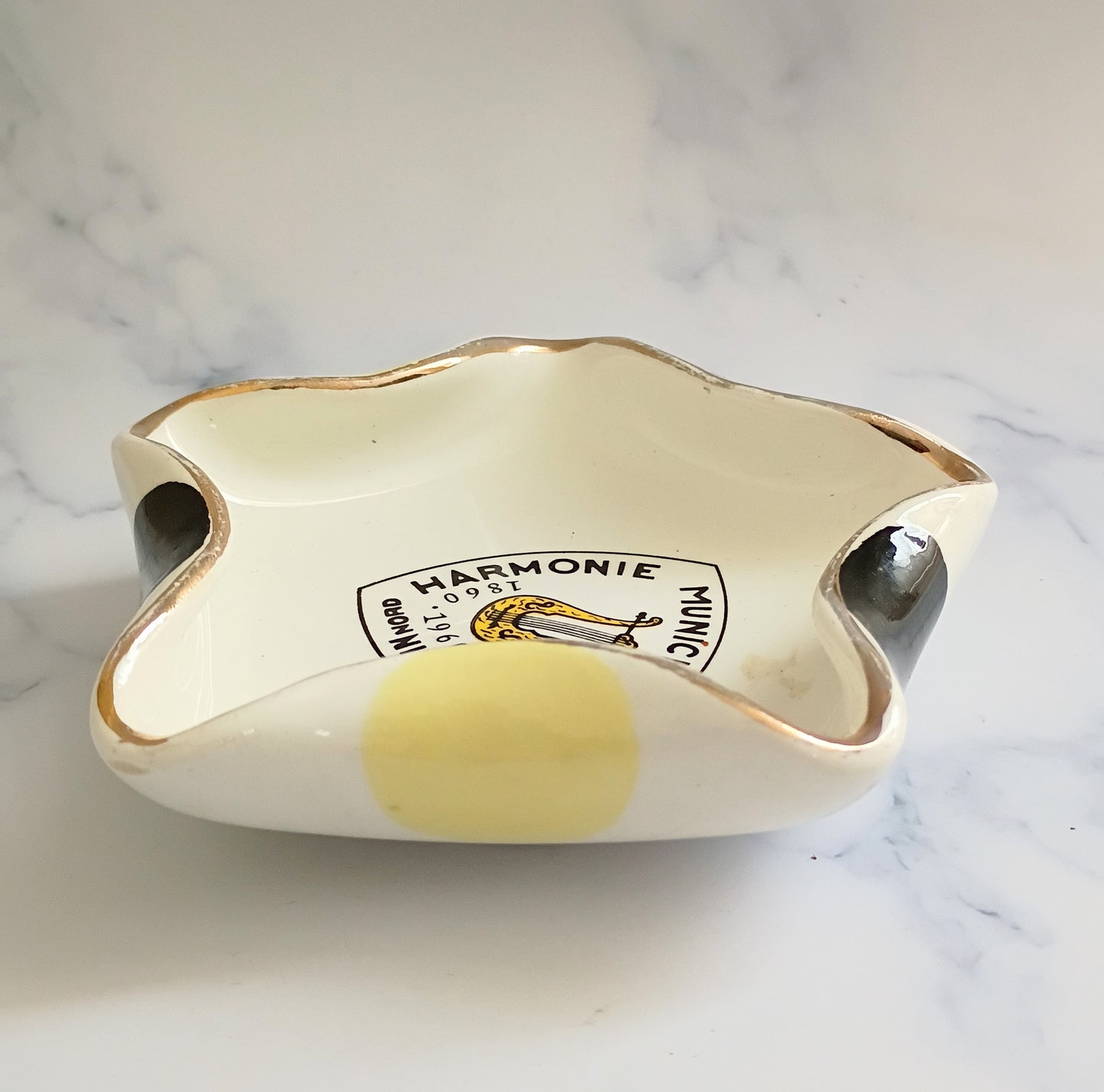 Vintage French Star Shape Ashtray