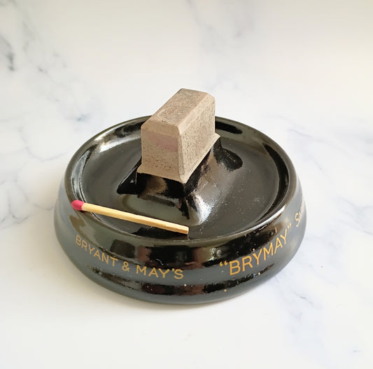 Antique English Bryant & May's Match Striker Holder