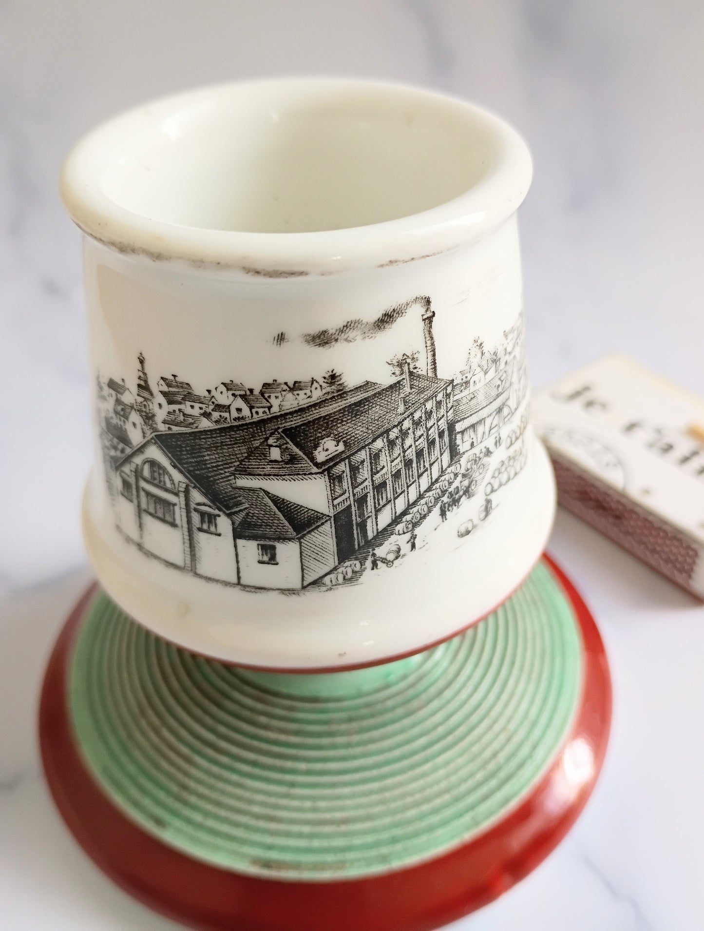 Vintage French Red & Green Digestif Lafon Advertising Match Striker