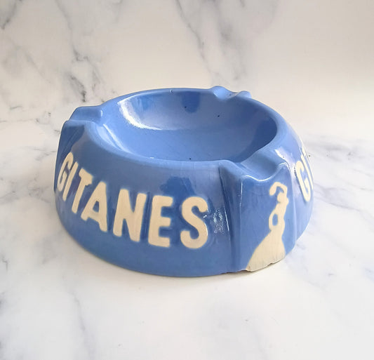 Large French Gitanes Ashtray