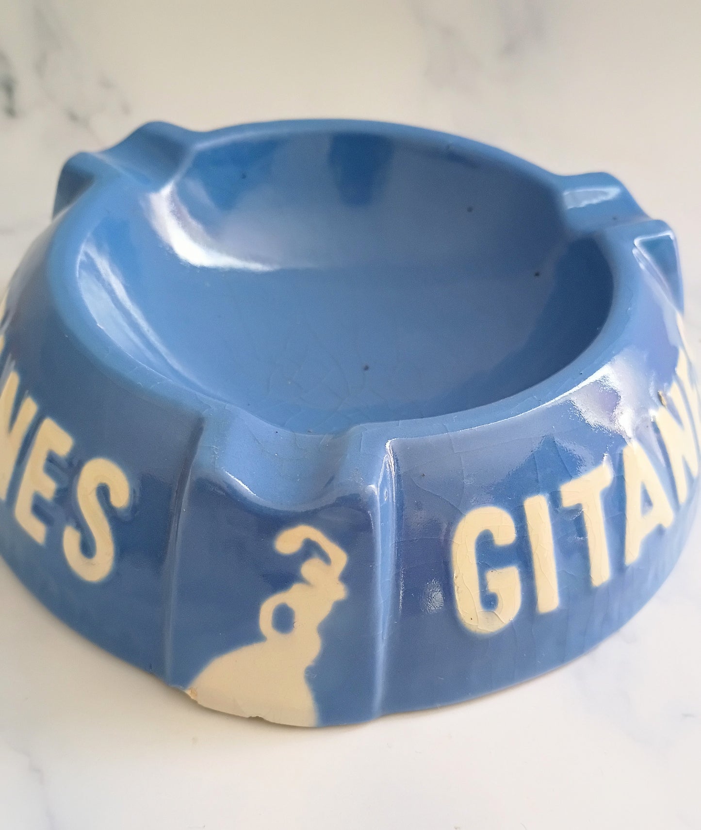 Large French Gitanes Ashtray