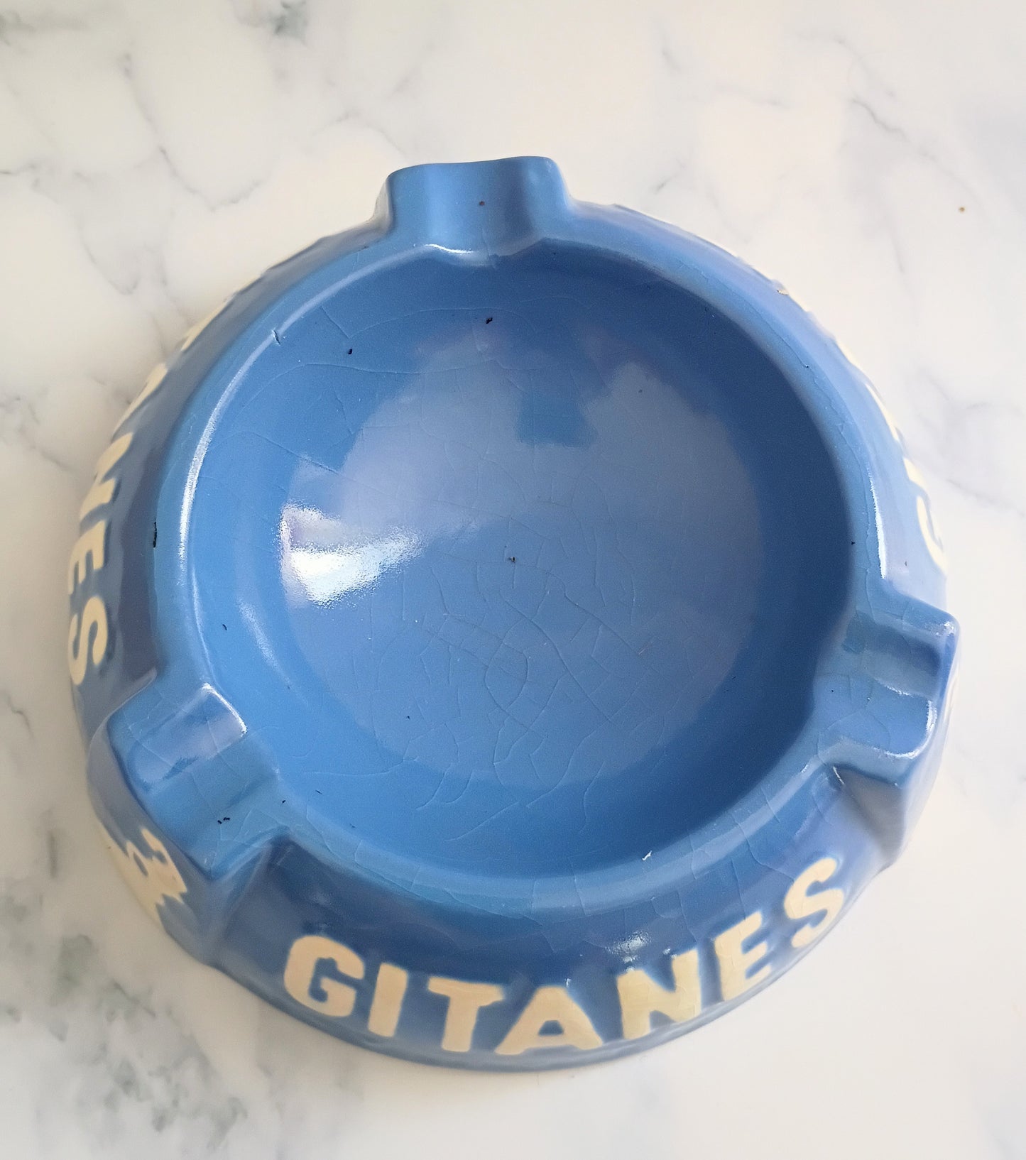Large French Gitanes Ashtray
