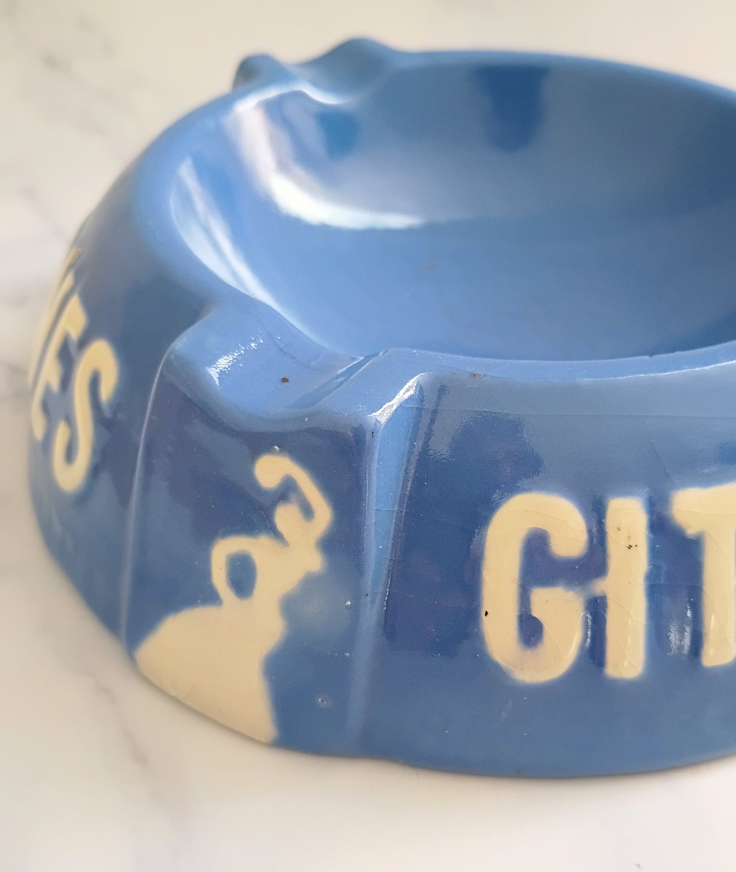 Large French Gitanes Ashtray