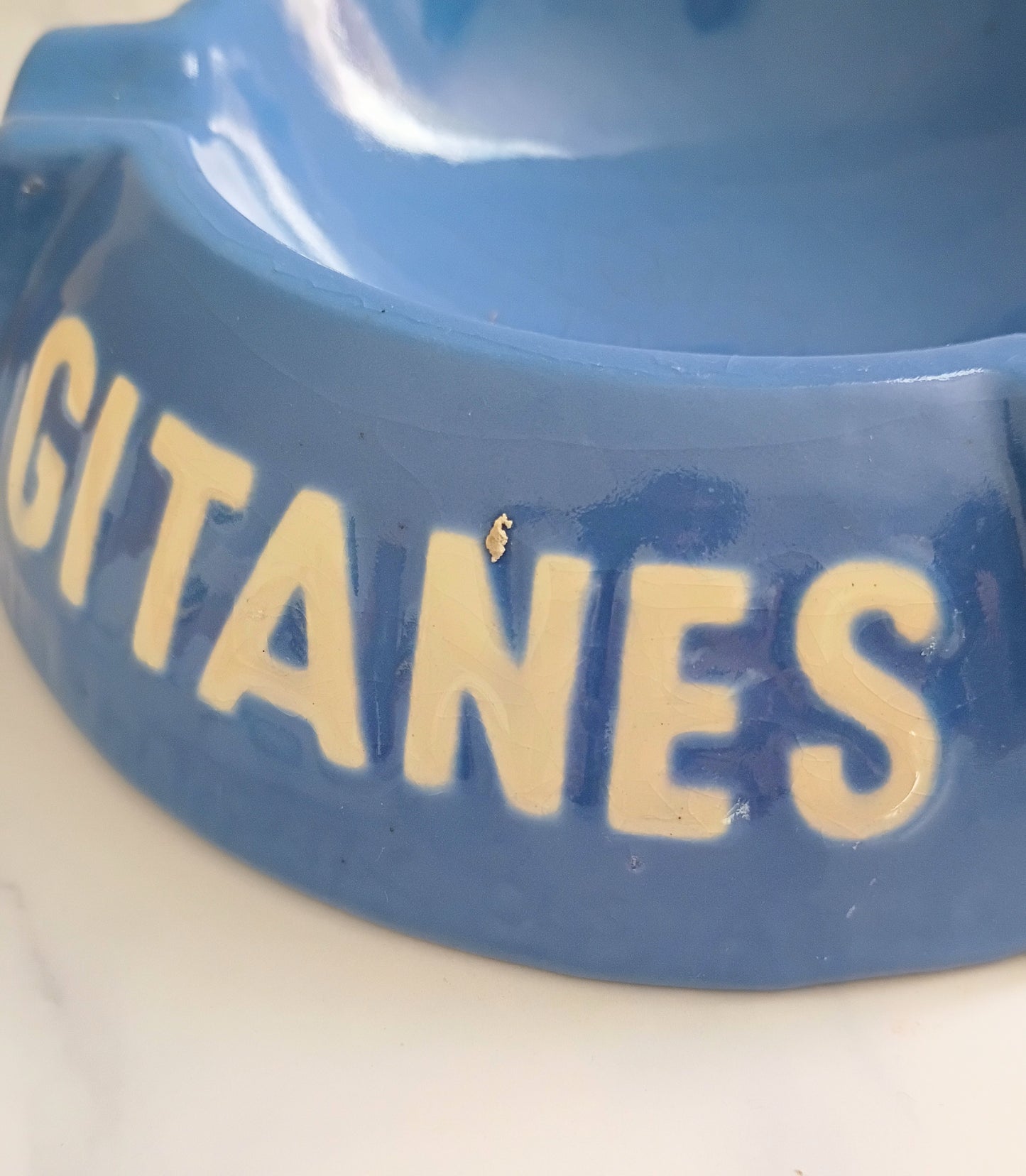 Large French Gitanes Ashtray