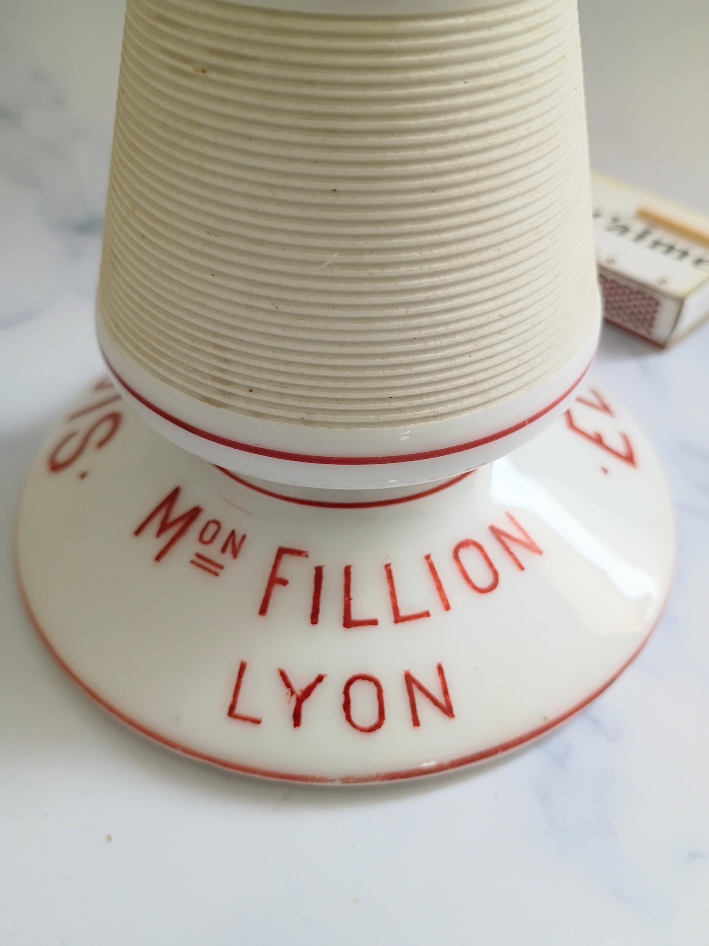 Vintage French Elixir Gaulois Lyon Advertising Match Striker