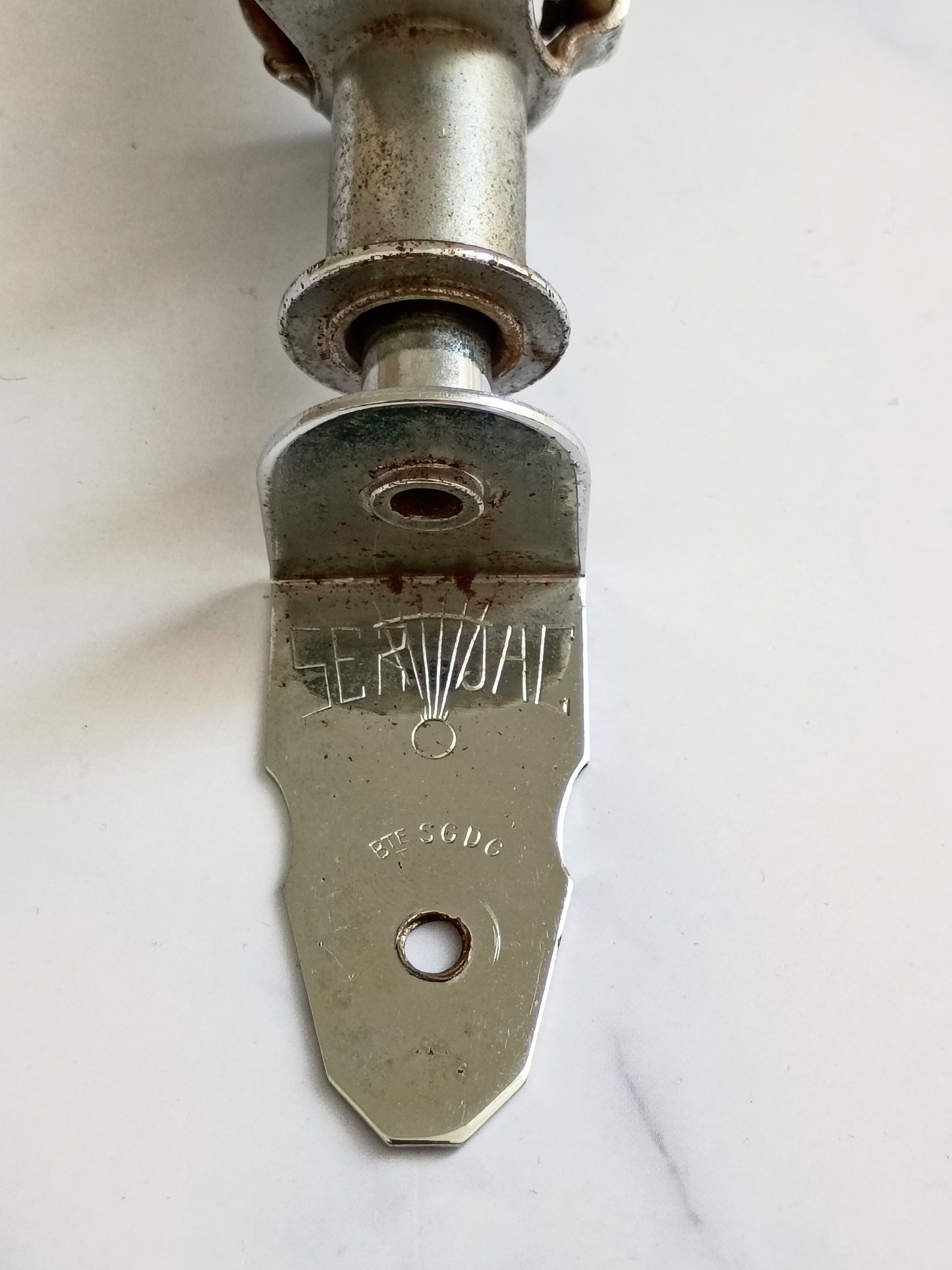Vintage French Serjac Mid-Century Modern Hat & Towel Rack
