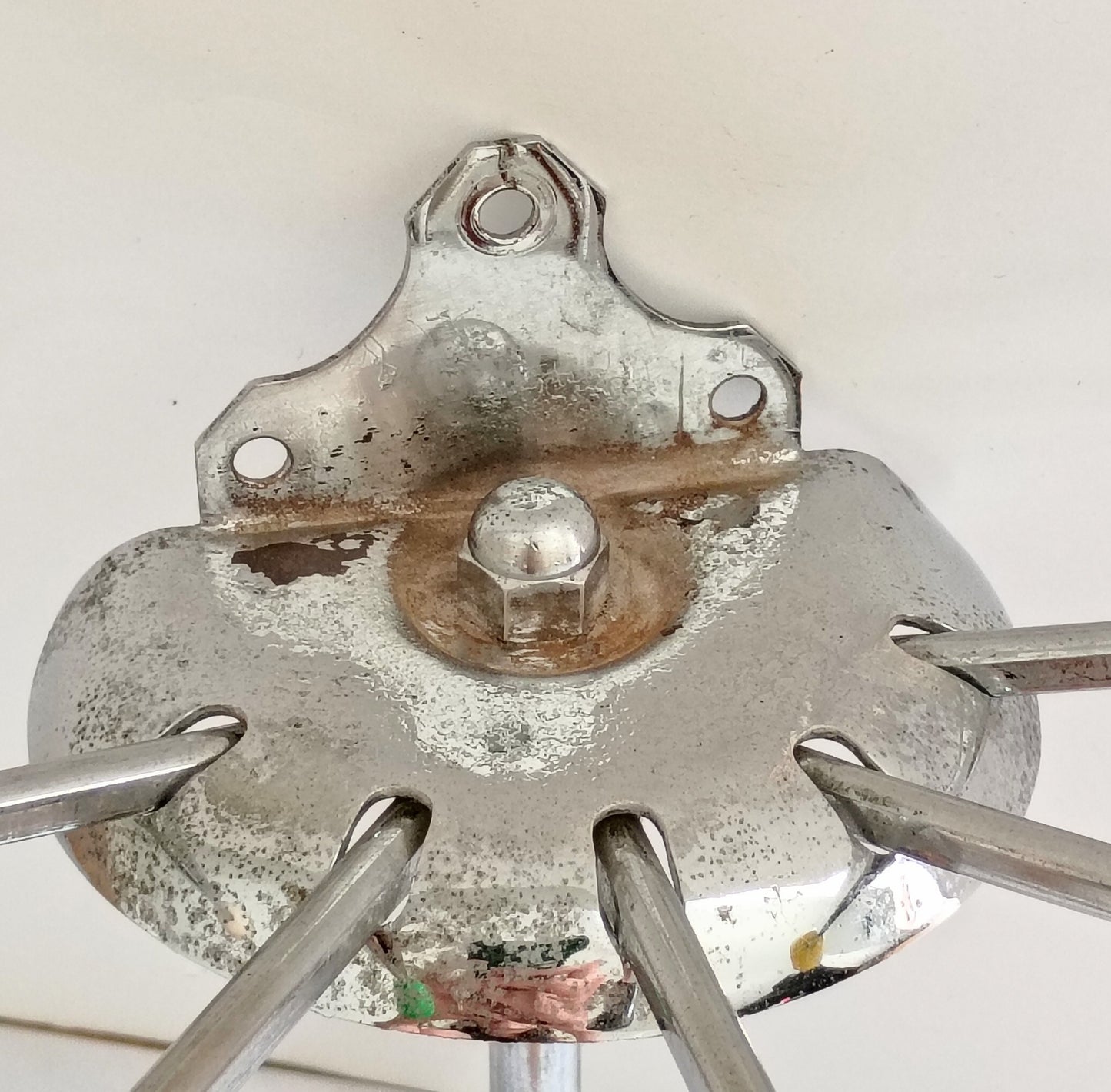 Vintage French Serjac Mid-Century Modern Hat & Towel Rack