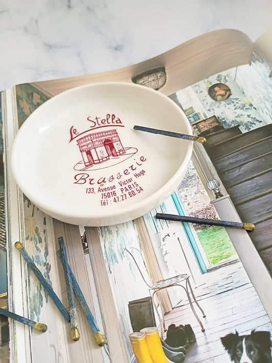 Vintage French Brasserie Arc de Triomphe Ashtray