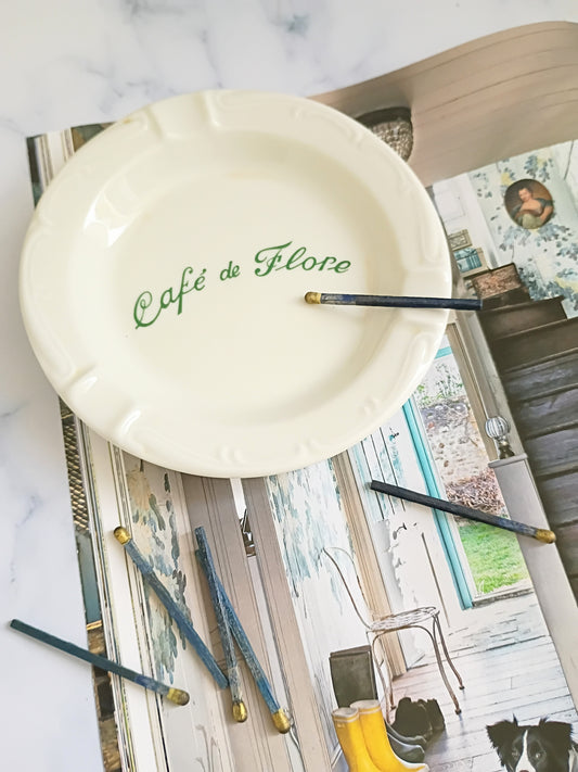 Vintage French Paris Café de Flore Ashtray