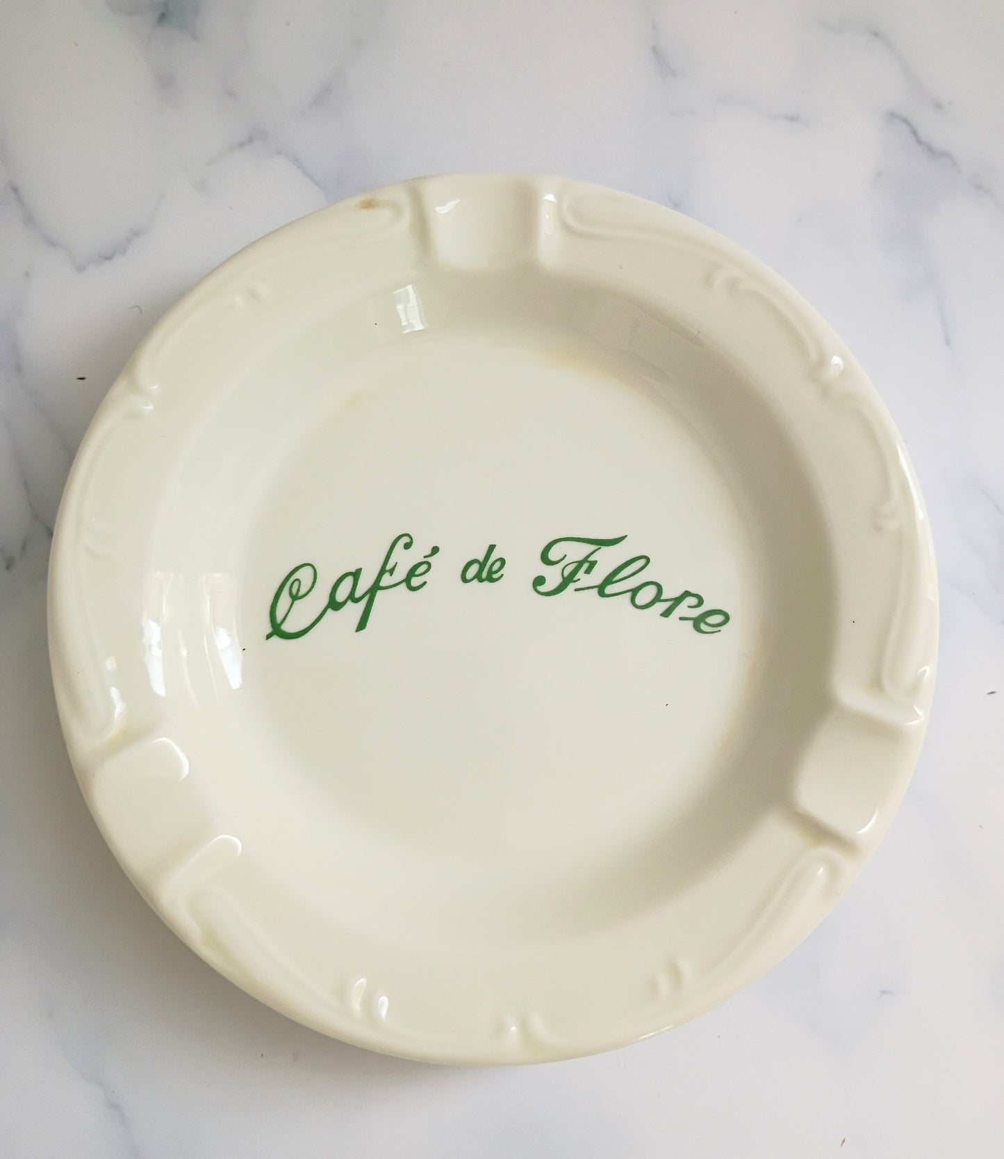 Vintage French Paris Café de Flore Ashtray