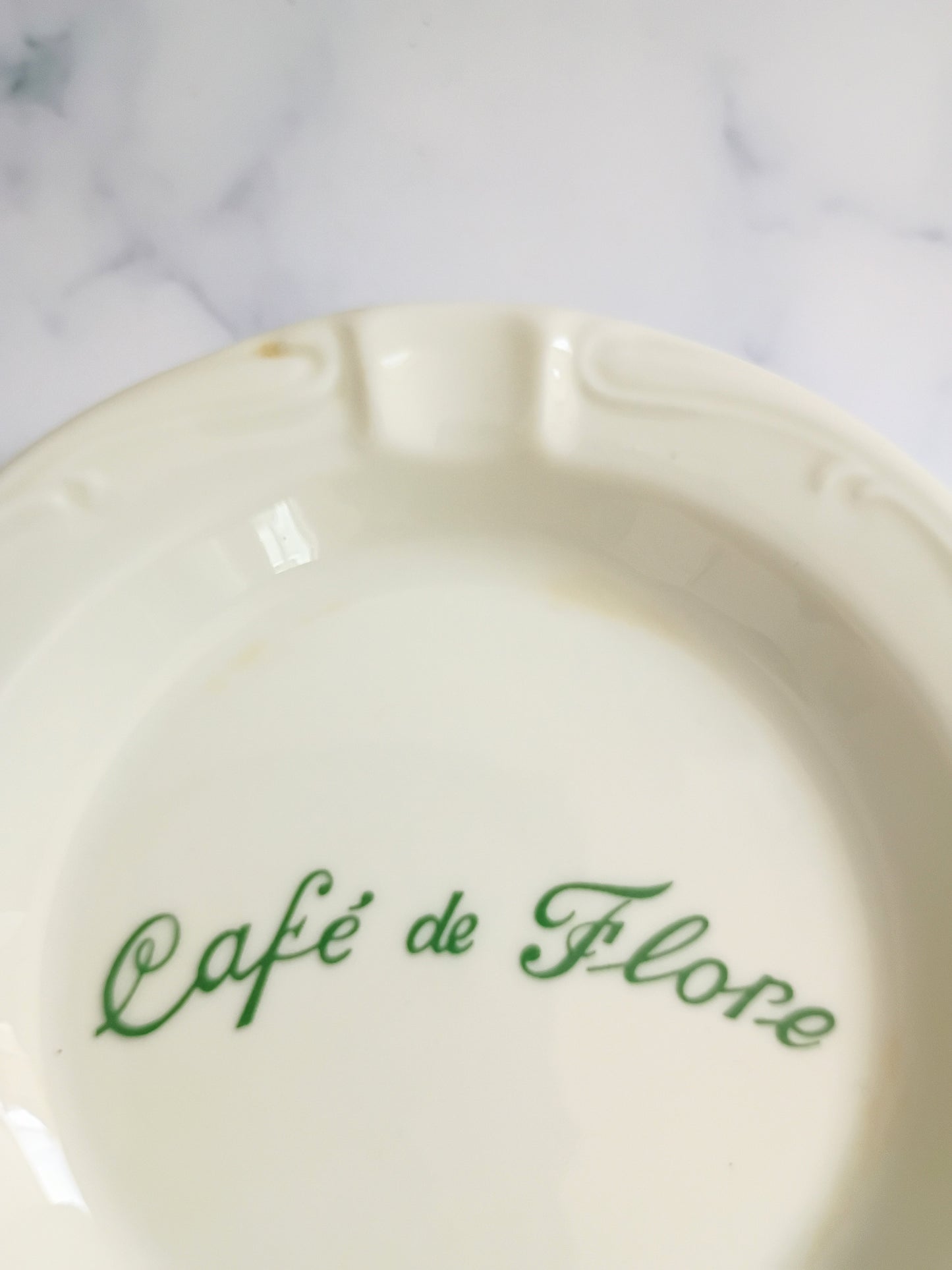 Vintage French Paris Café de Flore Ashtray