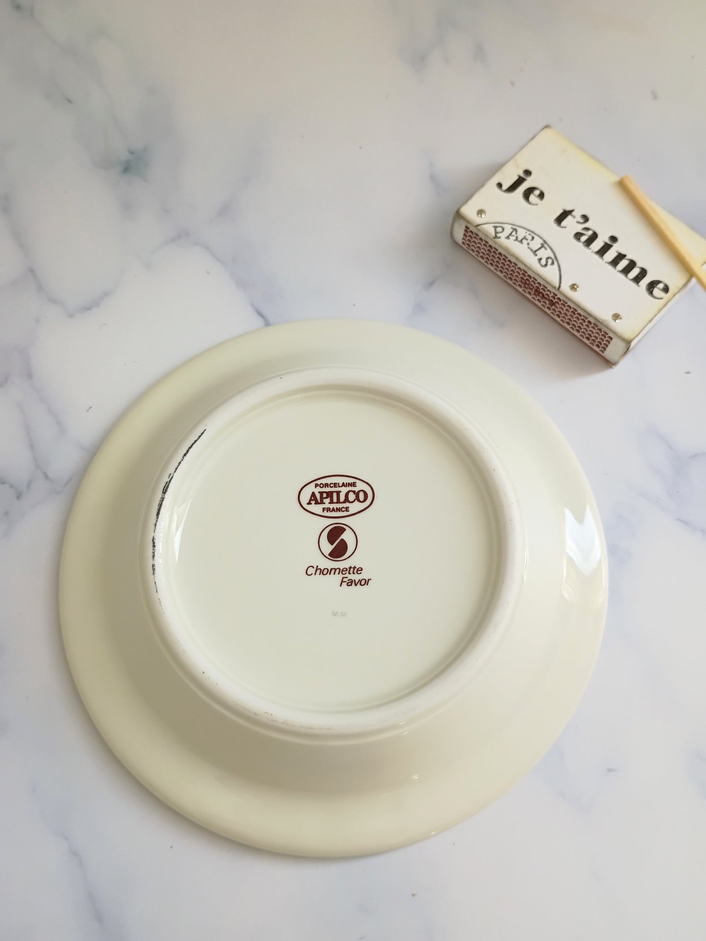 Vintage French Paris Bistro 121 Ashtray