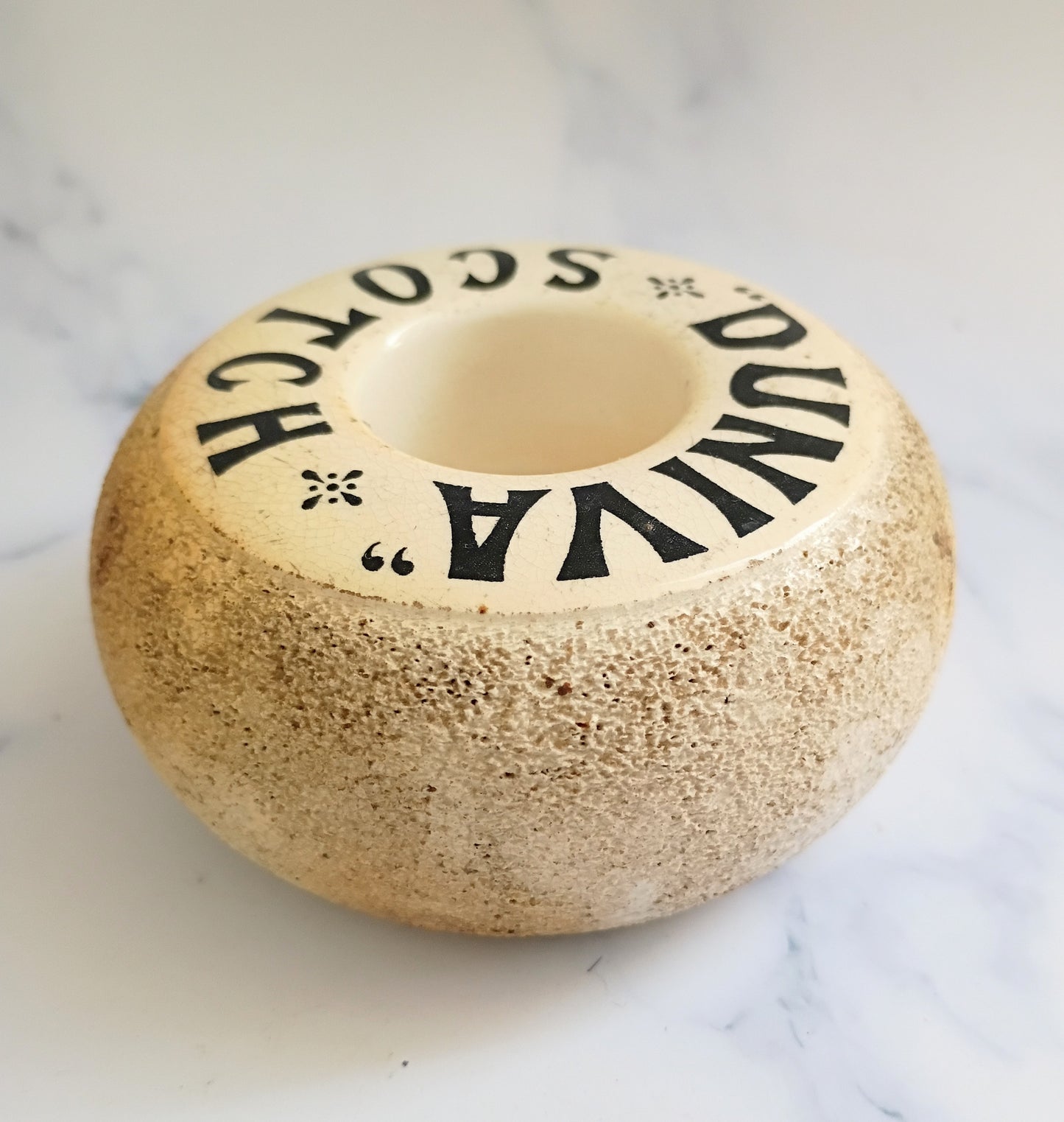 Antique English Pub Duniva Scotch Advertising Match Striker