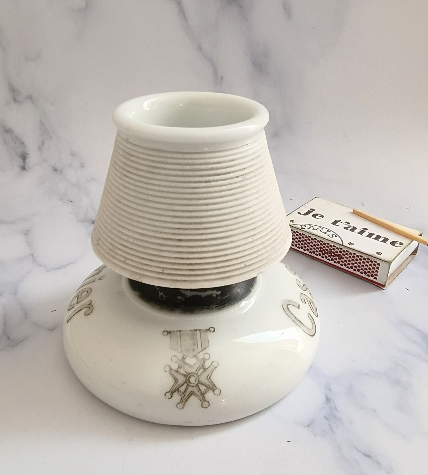 Vintage French Black Cassis Mugnier Advertising Match Striker