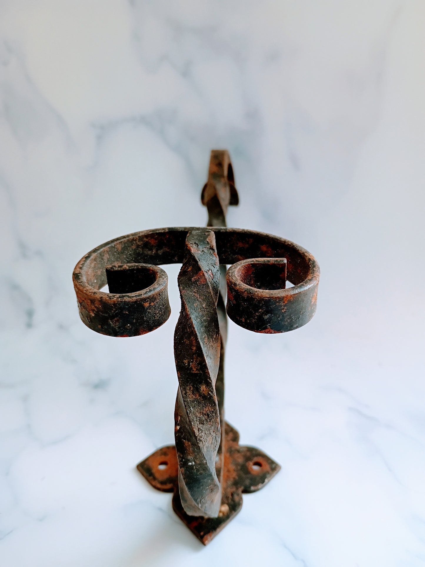 Antique French Cast Iron Coat Hook