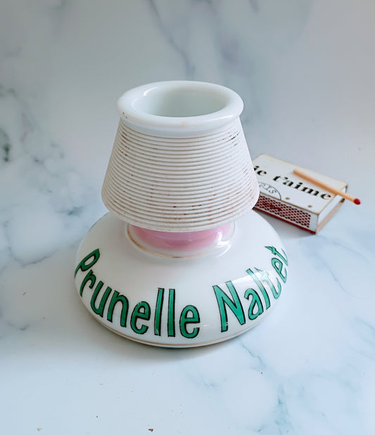 Antique French Pink Prunelle Advertising Match Striker