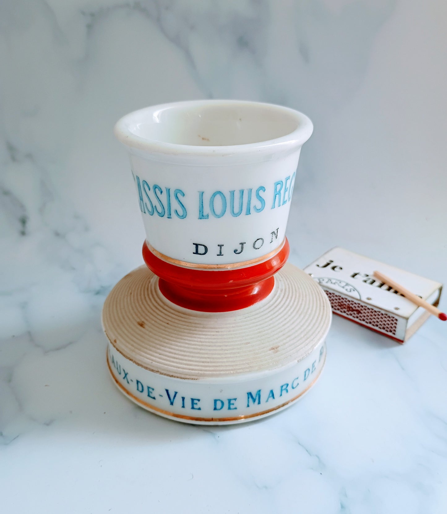 Vintage French Red Cassis Louis Regnier Dijon Advertising Match Striker