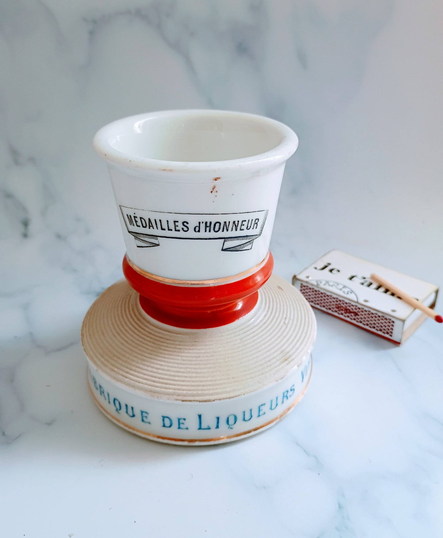 Vintage French Red Cassis Louis Regnier Dijon Advertising Match Striker