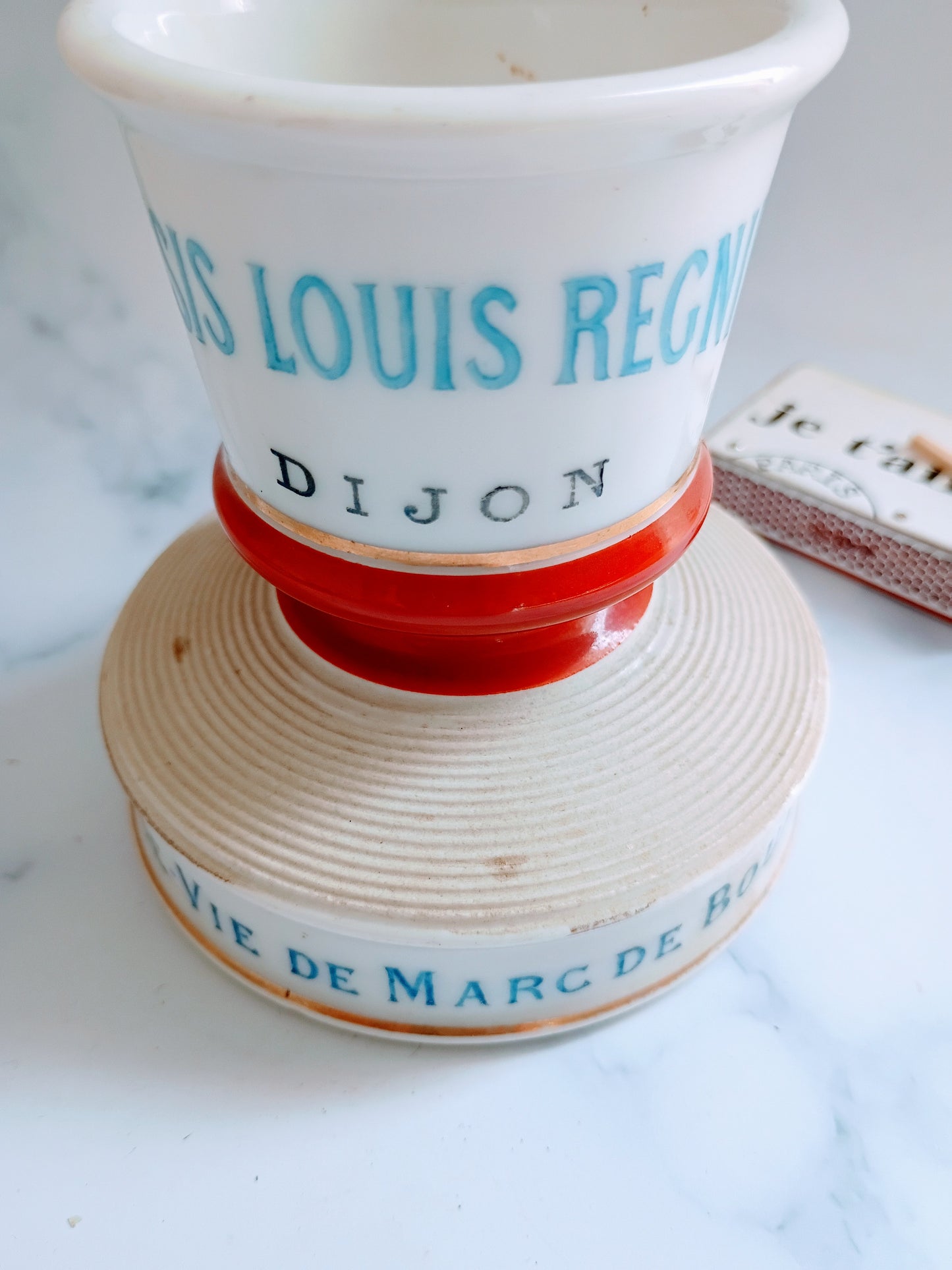 Vintage French Red Cassis Louis Regnier Dijon Advertising Match Striker