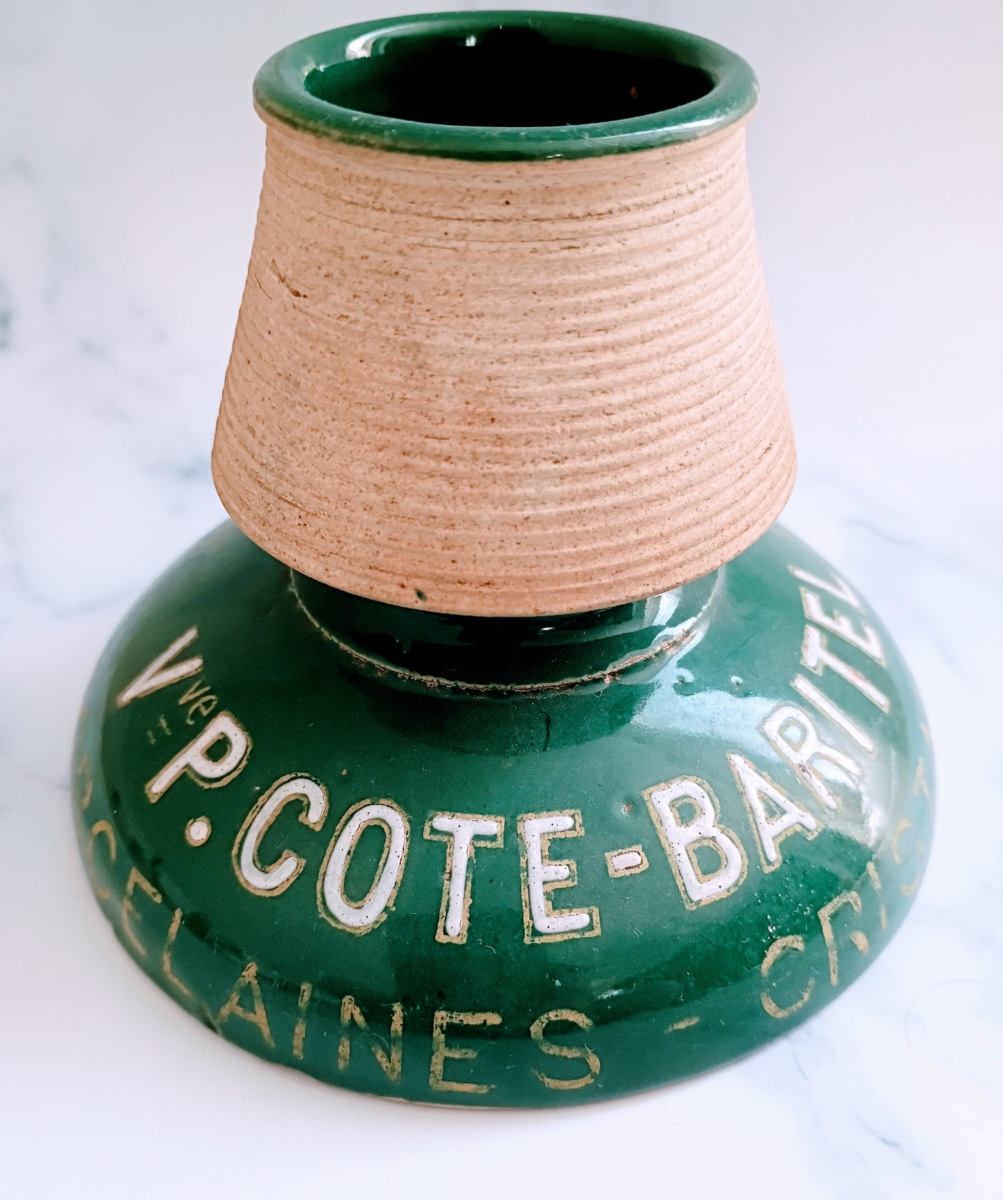 Vintage French Cote-Baritel Lyon Advertising Match Striker