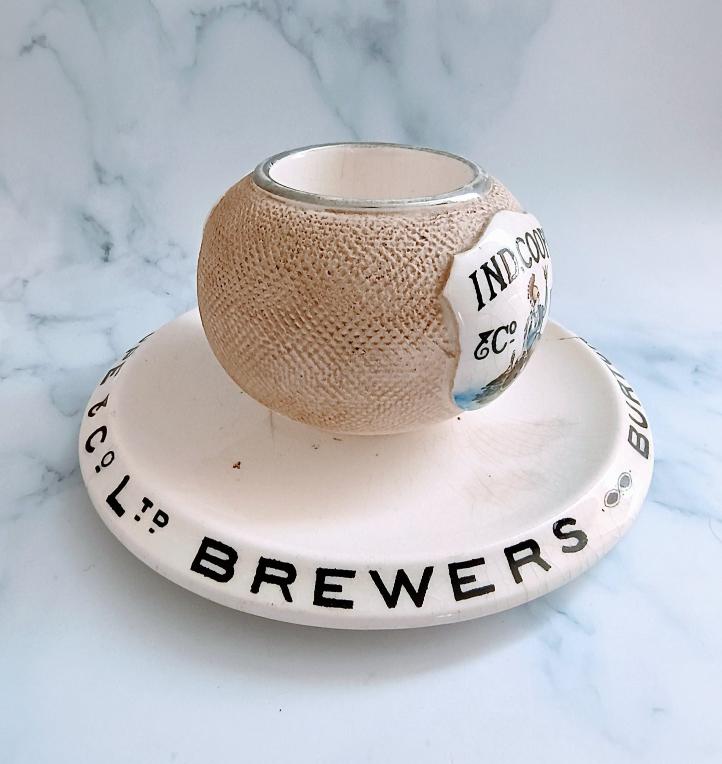 Antique English Pub Inde. Coope & Co Brewers Match Striker