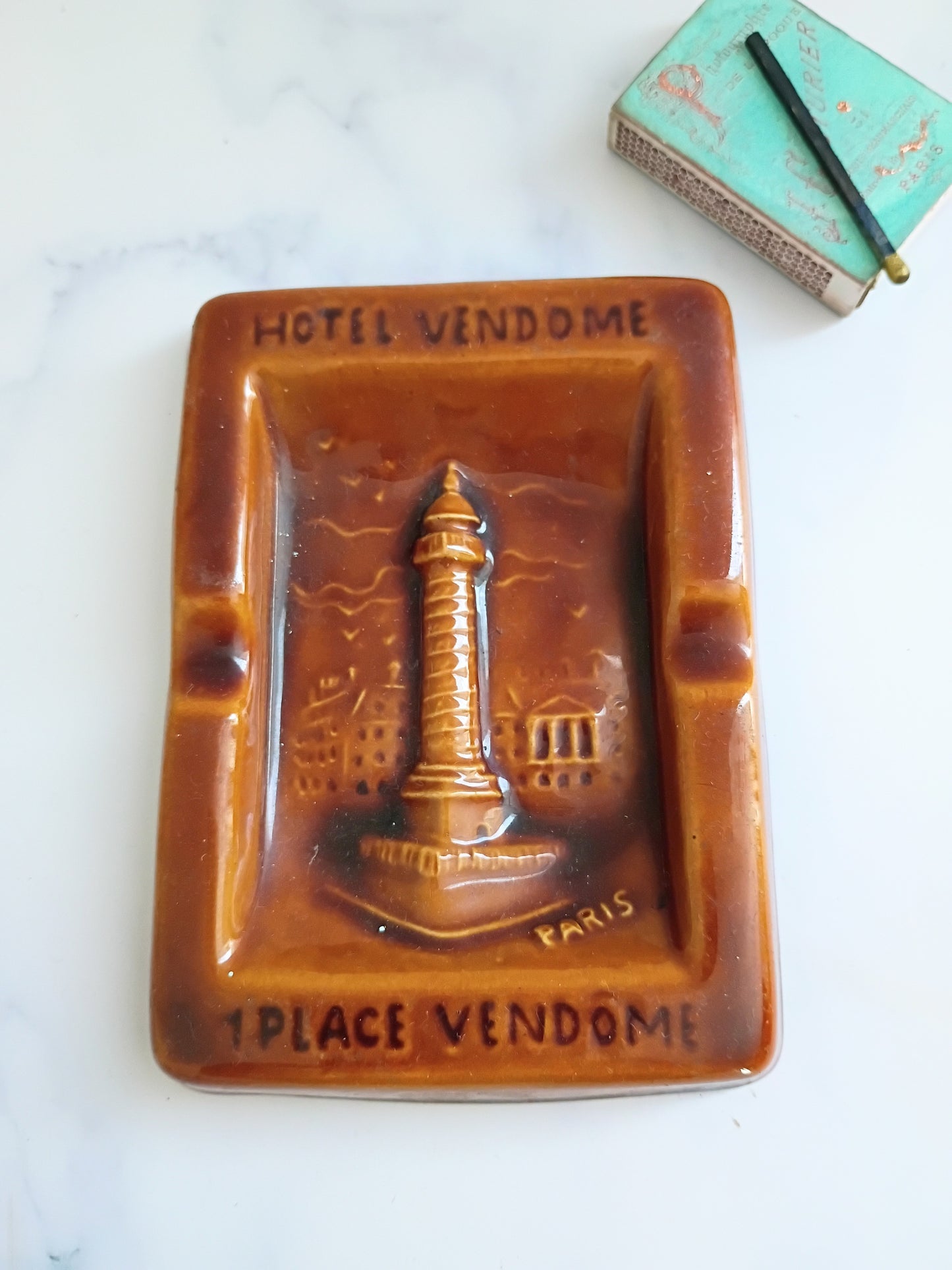 Vintage French Place Vendôme Ashtray