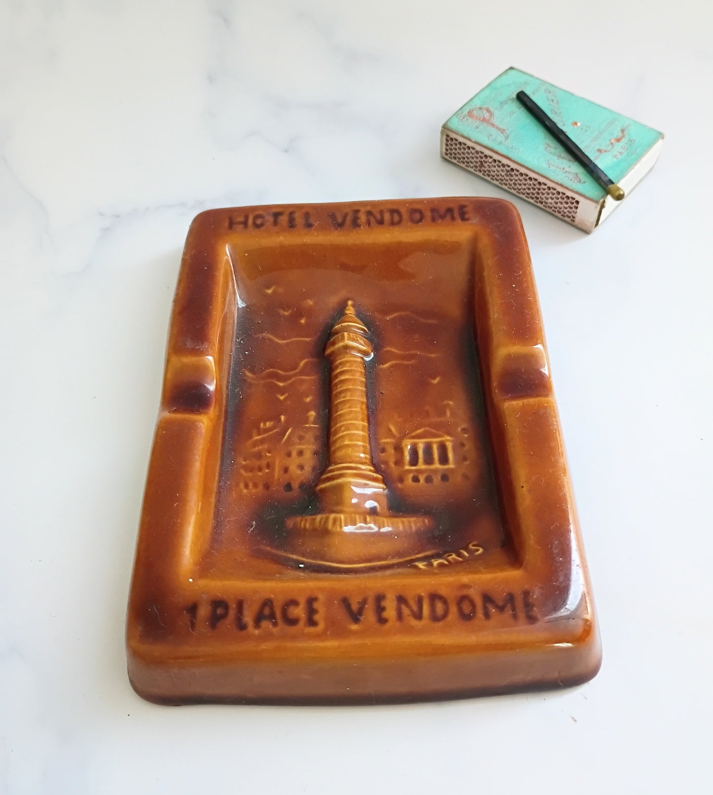Vintage French Place Vendôme Ashtray