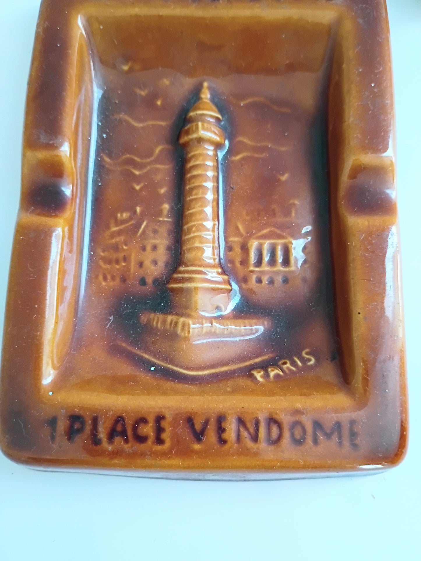 Vintage French Place Vendôme Ashtray