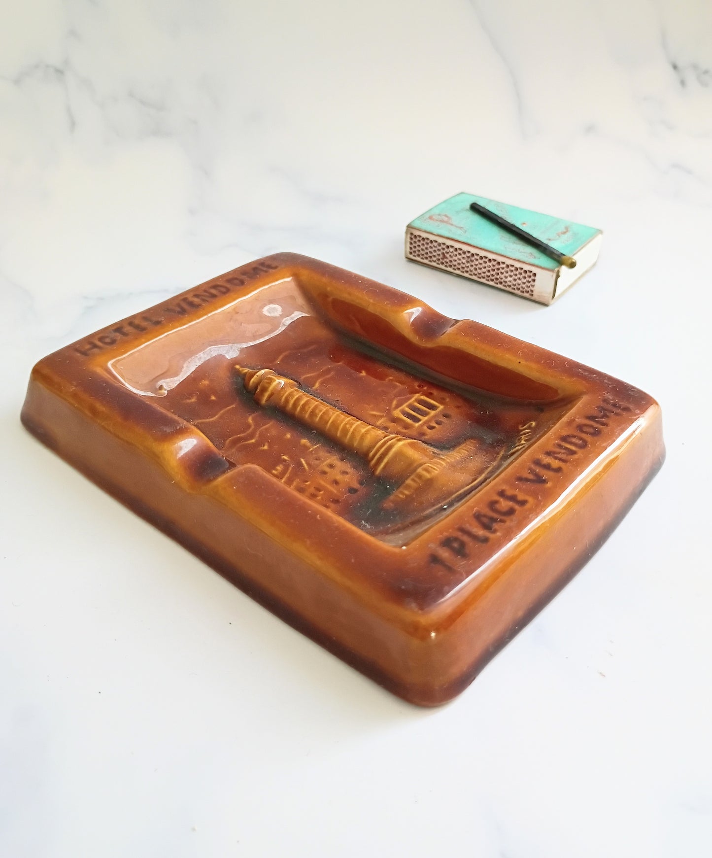 Vintage French Place Vendôme Ashtray