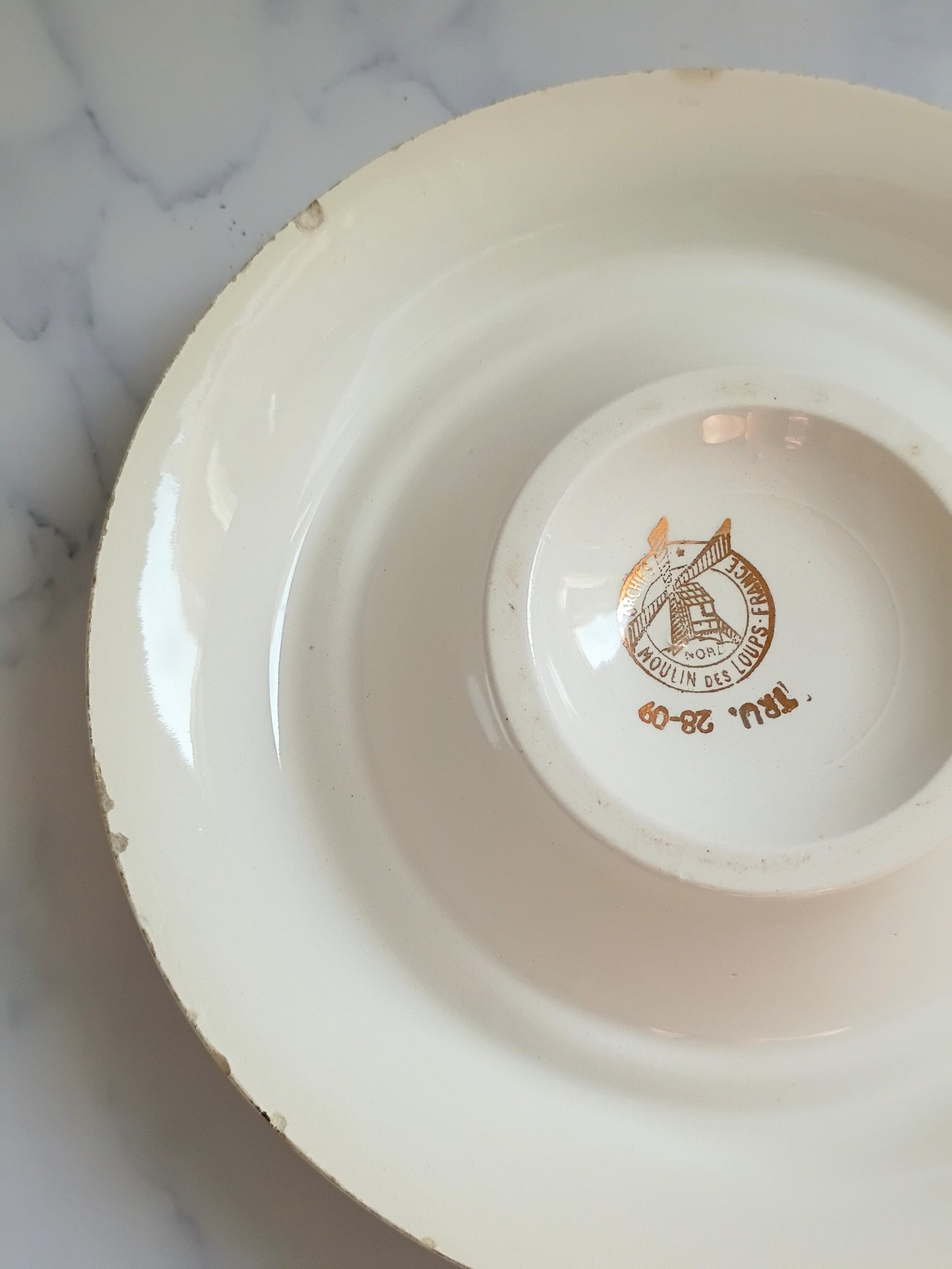 Vintage French Blue Campari Ashtray