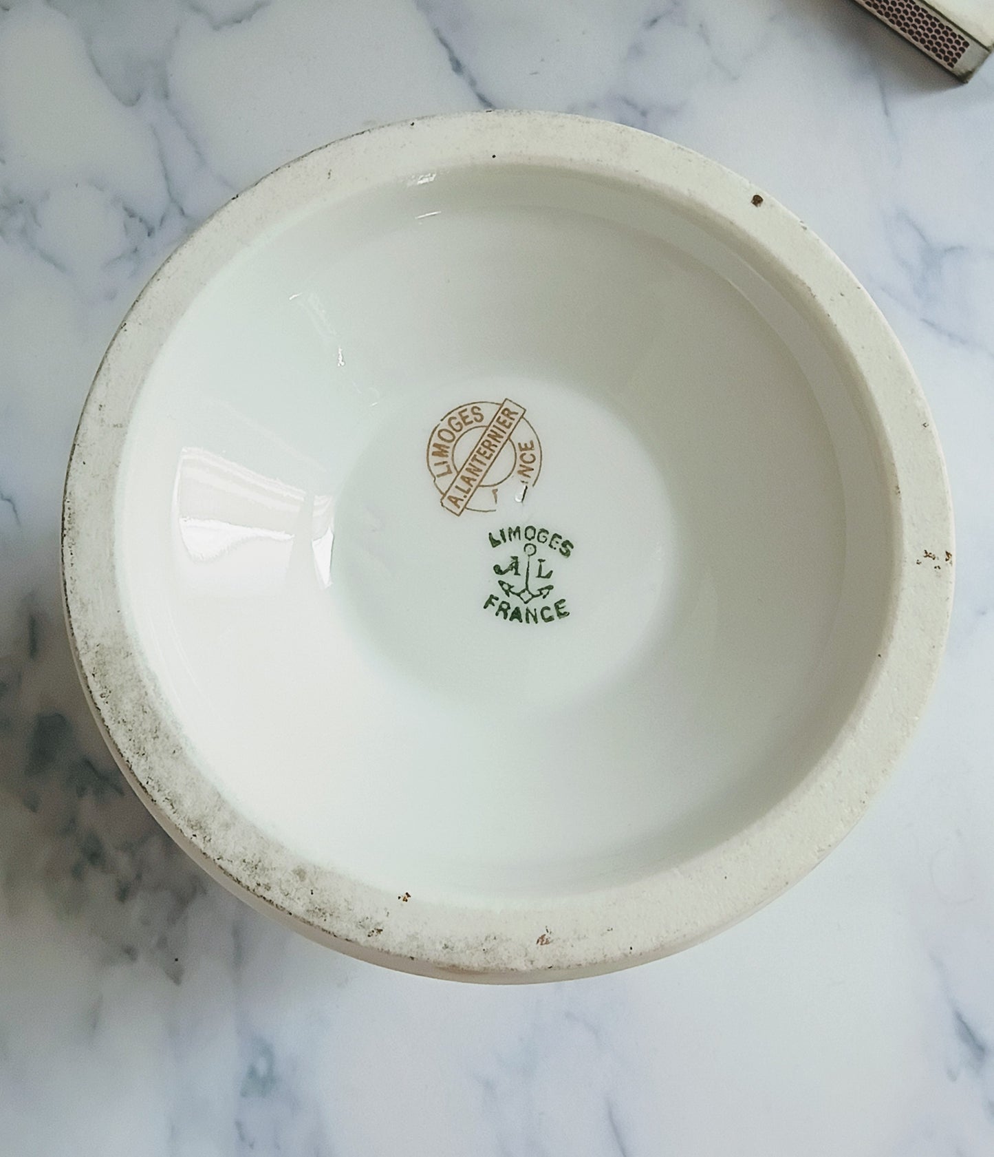 Antique French Cassis Chartreuse Advertising Match Striker