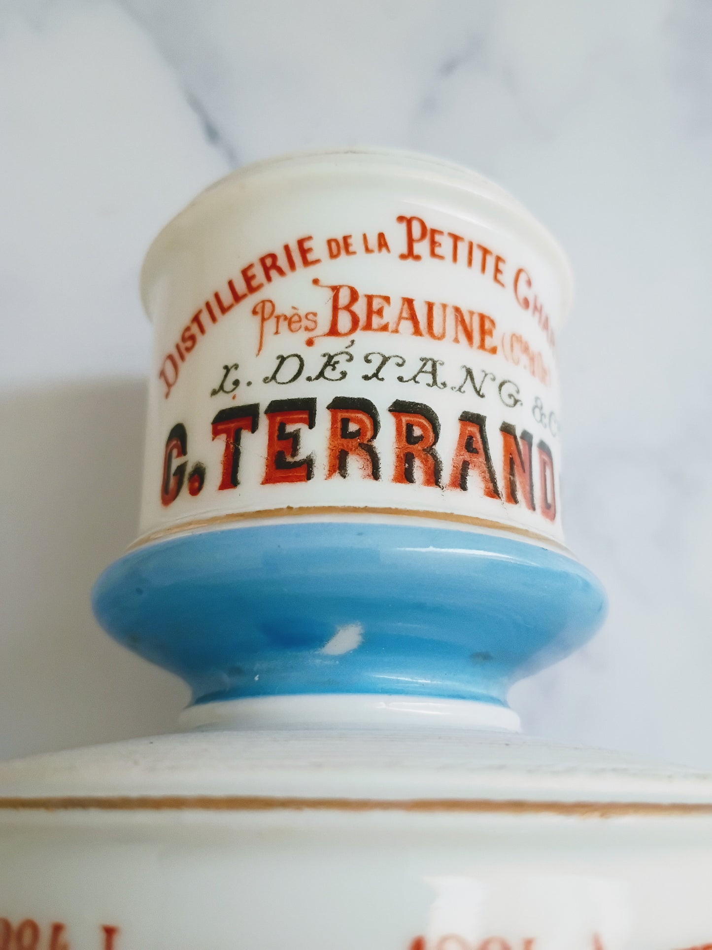 Antique French Cassis Chartreuse Advertising Match Striker