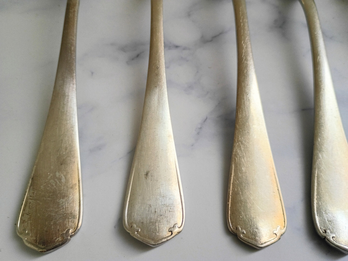 Christofle Vintage French Silver-Plated Spoons & Forks– Set of 12