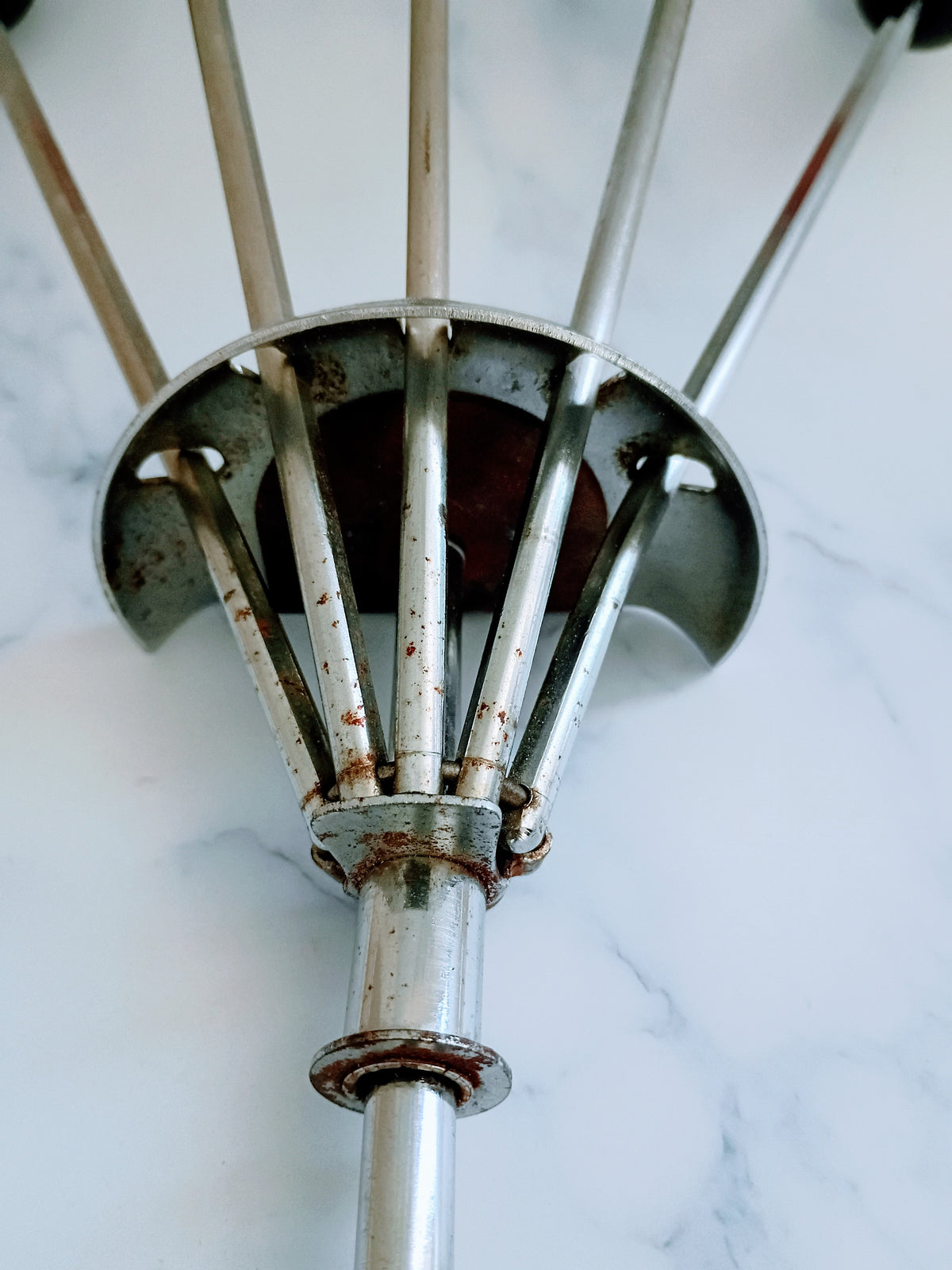Vintage French Serjac Mid-Century Modern Hat & Towel Rack