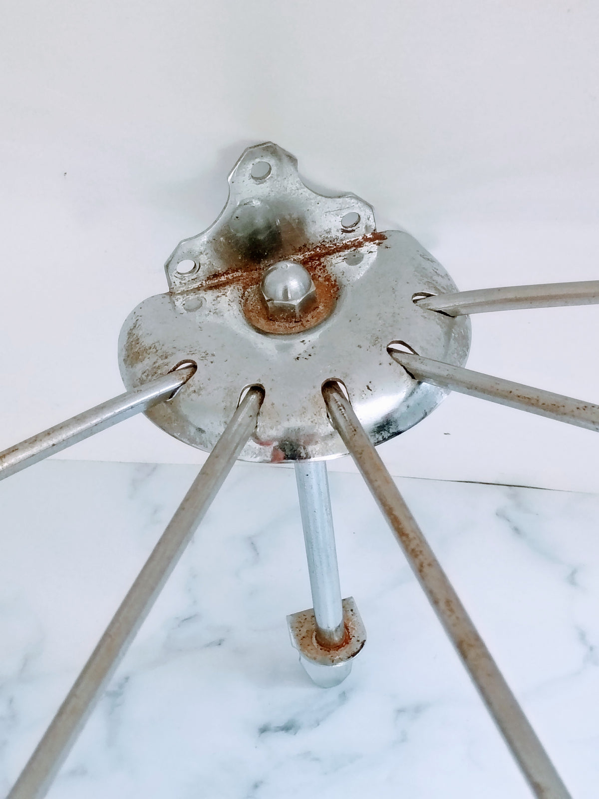 Vintage French Serjac Mid-Century Modern Hat & Towel Rack