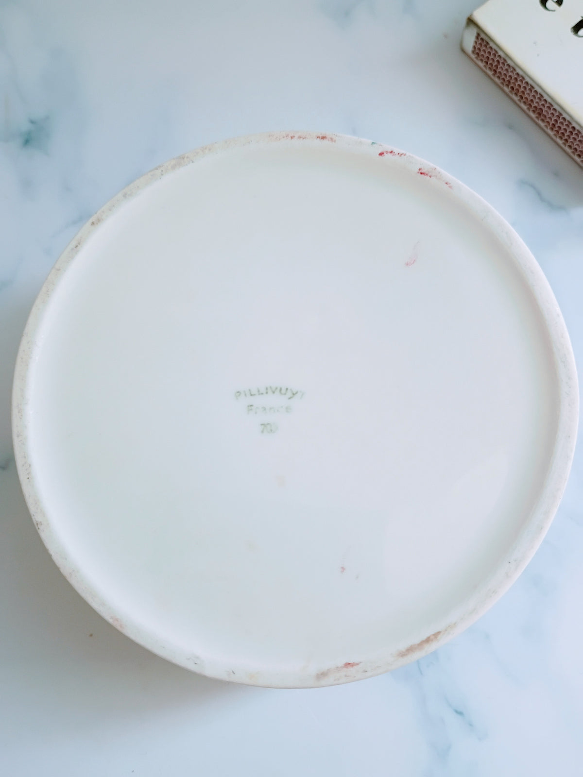 Vintage French La Siréne Pillivuyt Ashtray