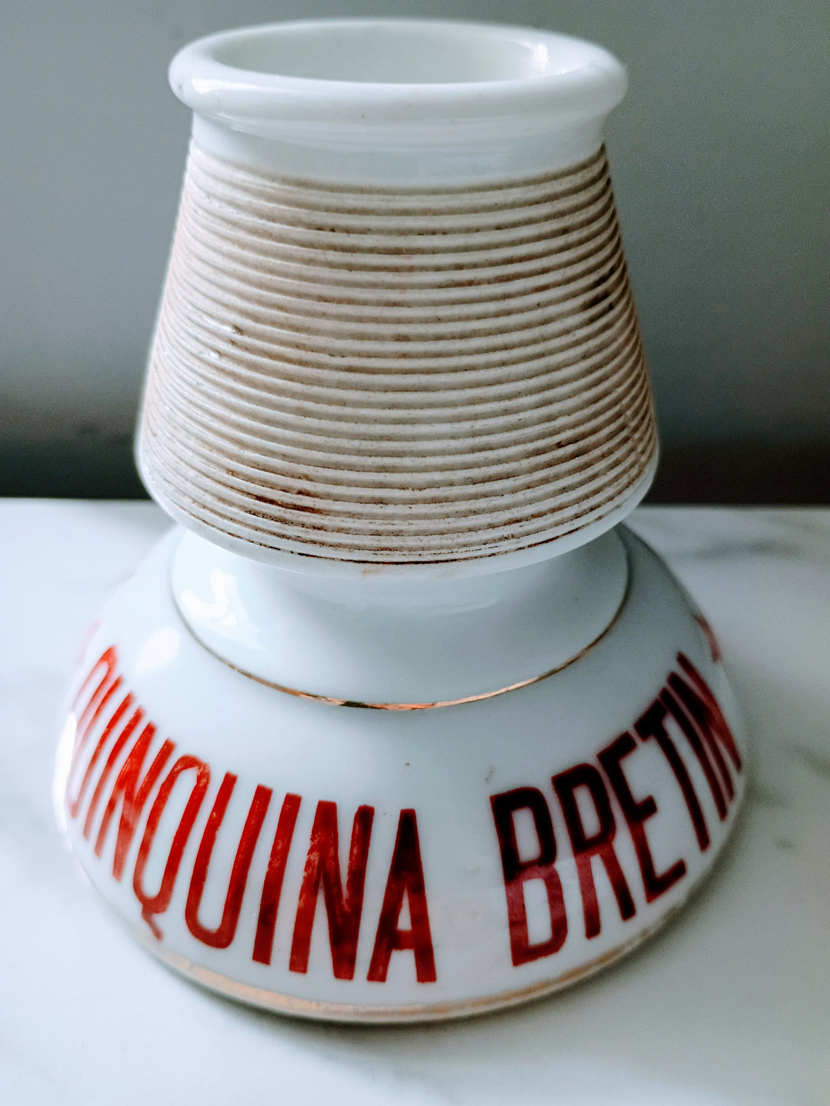 Vintage French White Suprême Bretin Match Striker