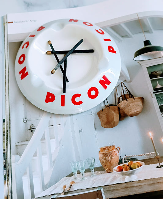 Vintage French Picon Advertising Ashtray