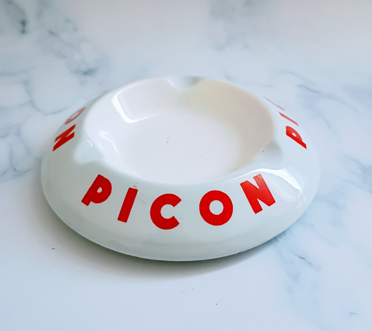 Vintage French Picon Advertising Ashtray