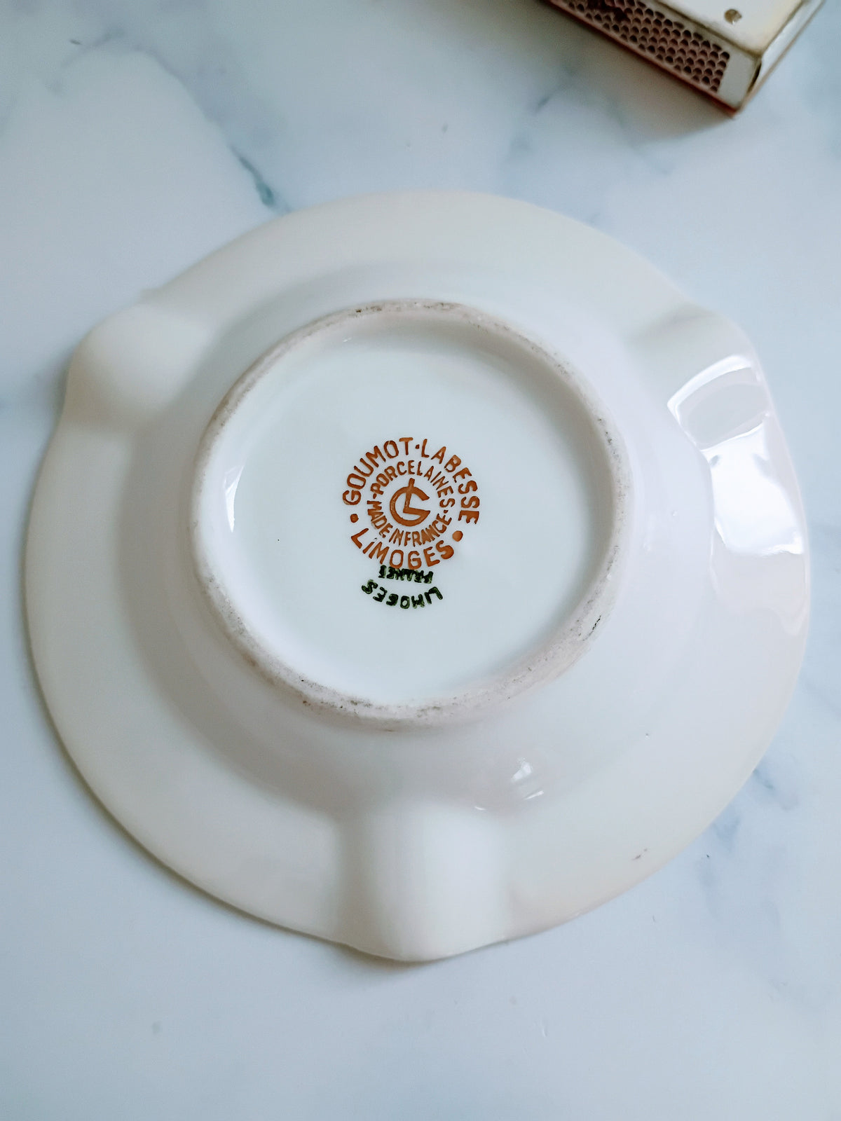 Vintage French Galeries Lafayette Paris Ashtray