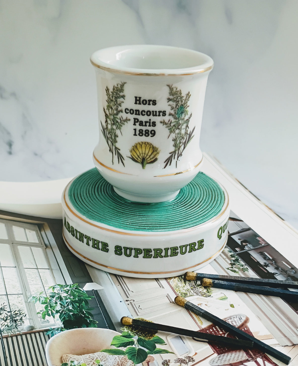 Vintage French Hours Concours Paris 1889 Match Striker