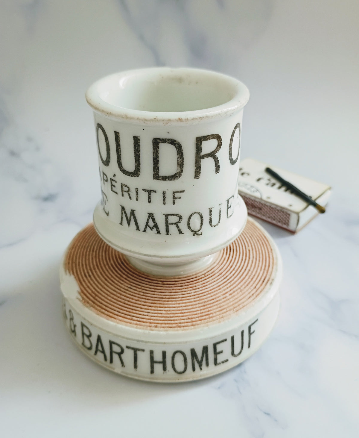 Vintage French Le Goudron Apéritif Match Striker