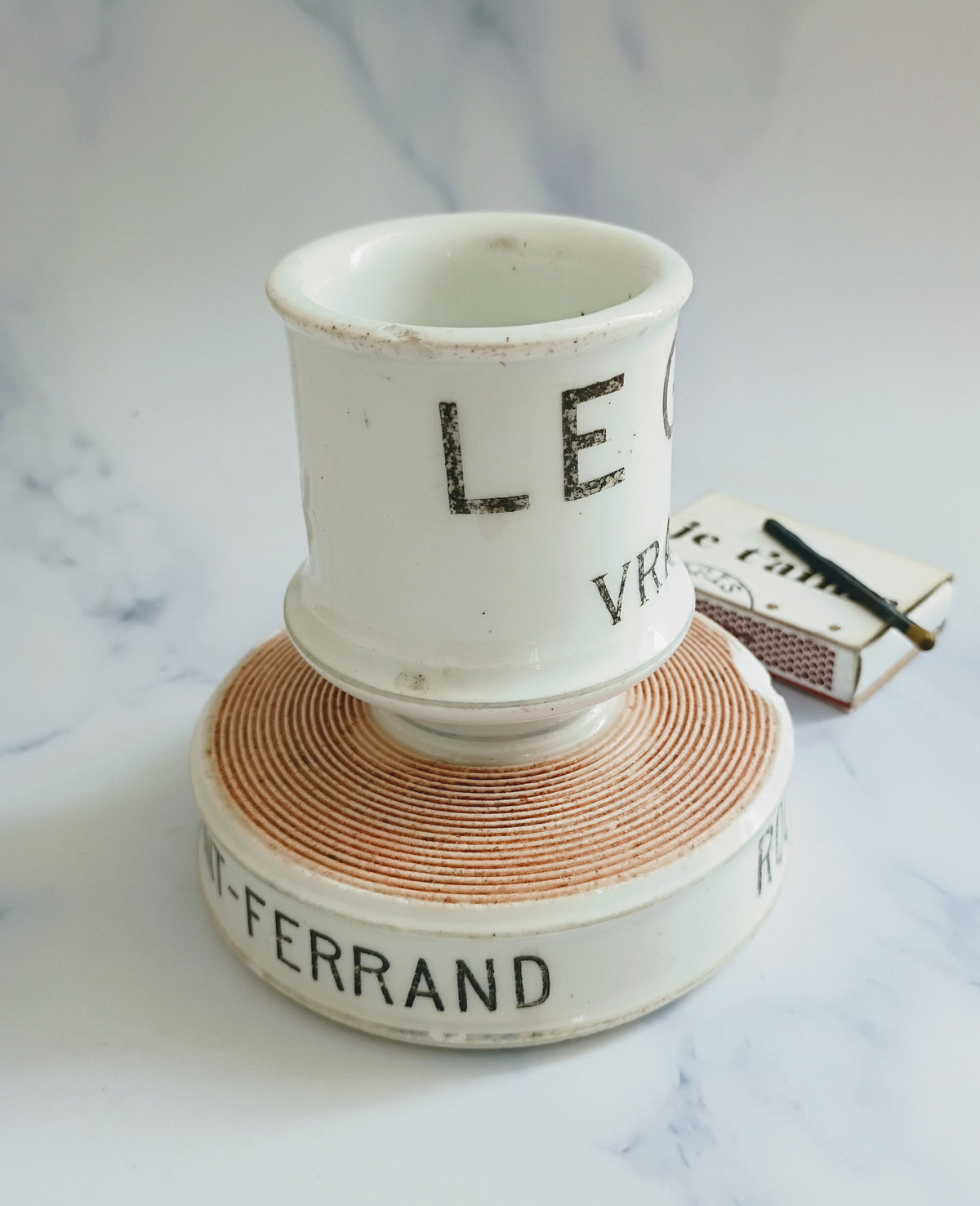 Vintage French Le Goudron Apéritif Match Striker
